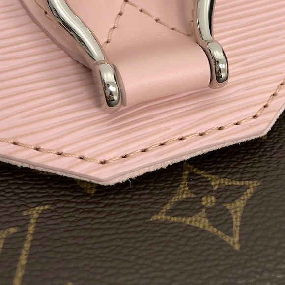 Louis Vuitton Saint Michel Monogram Epi Pink Brown Shoulder Crossbody Bag - Picture 9 of 12